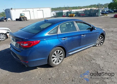 2015 Hyundai Sonata Sport z USA, uszkodzony, nr VIN 5NPE34AF1FH069945